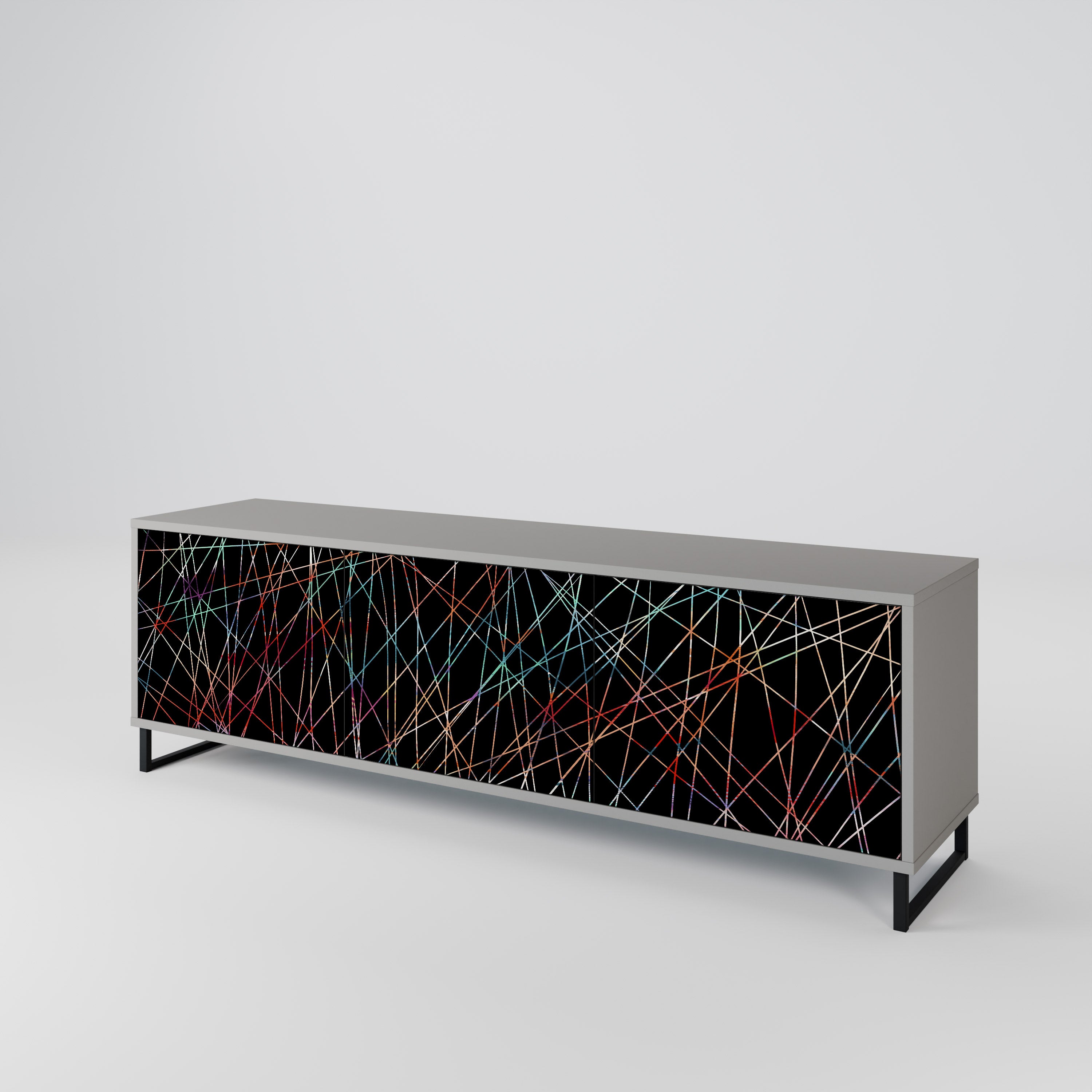 LUMINOUS SNARE Mueble de TV de 3 Puertas