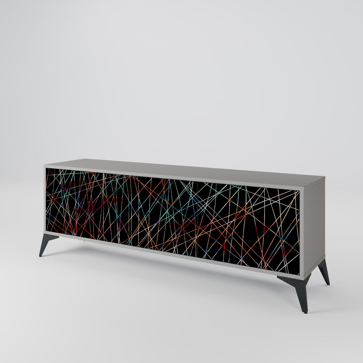 LUMINOUS SNARE Mueble de TV de 3 Puertas