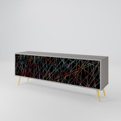 LUMINOUS SNARE Mueble de TV de 3 Puertas