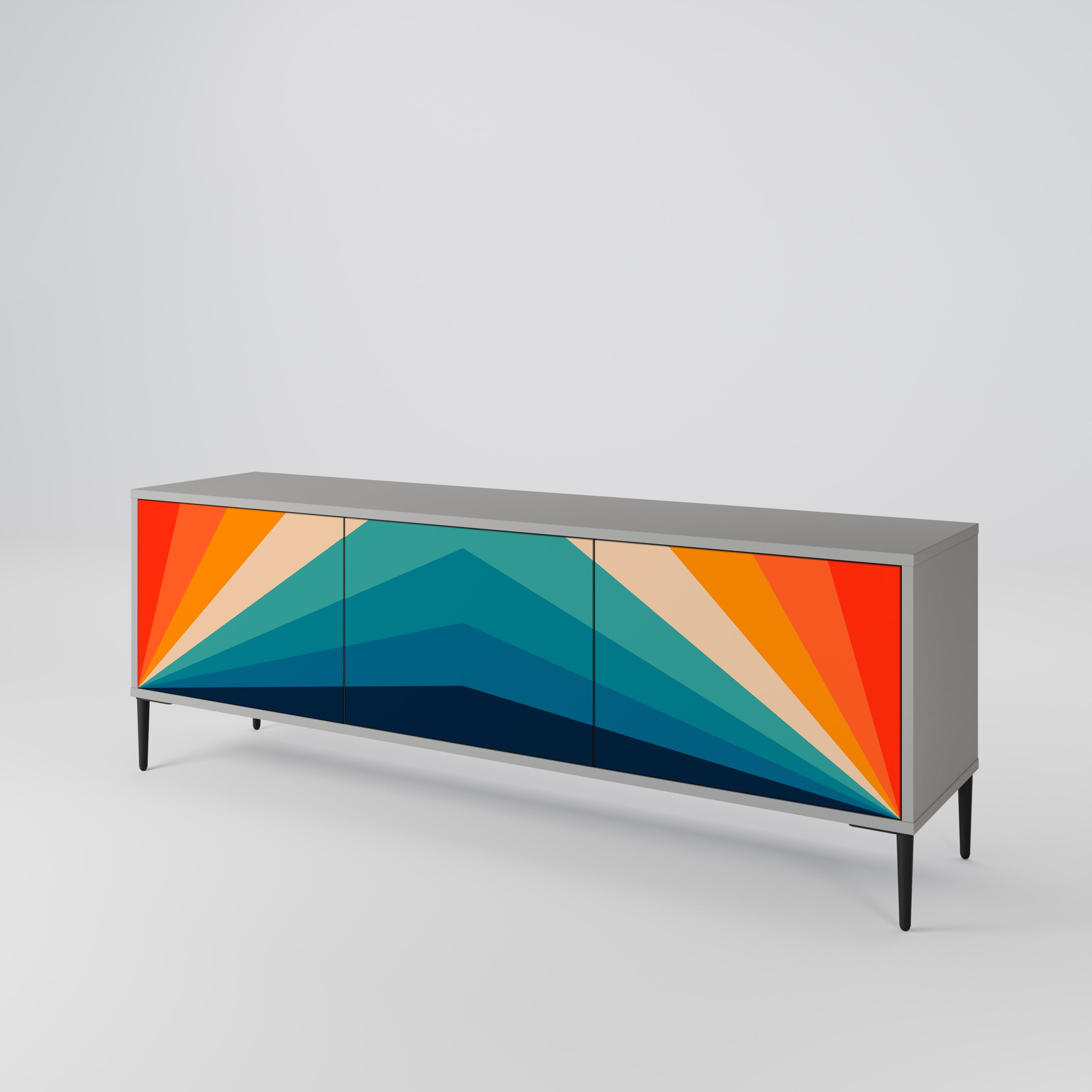 PRISM CONCUSSION Mueble de TV de 3 Puertas