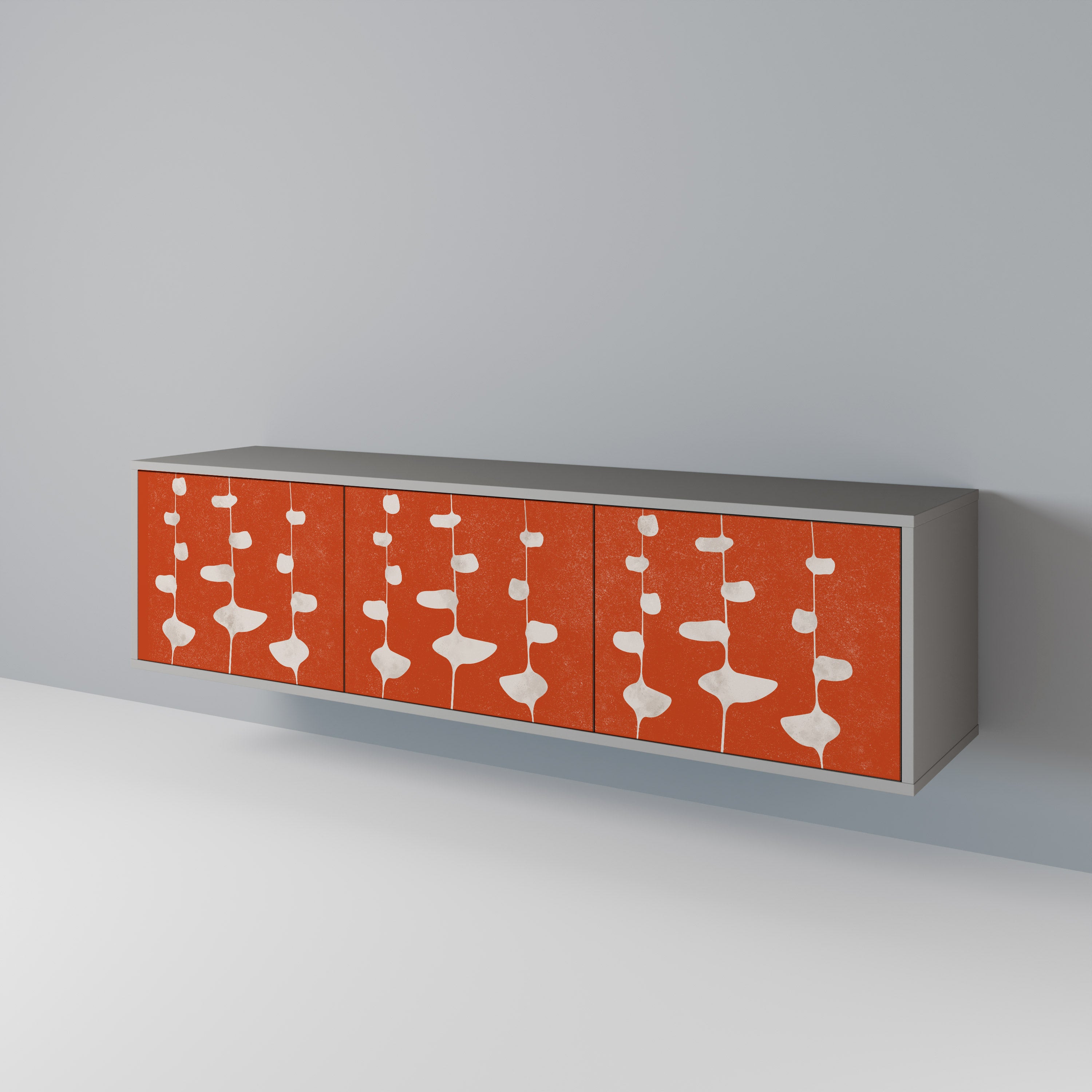 COURAGE MOLD Mueble de TV de 3 Puertas