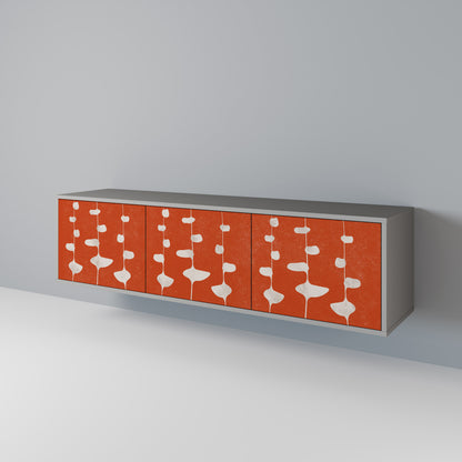 COURAGE MOLD Mueble de TV de 3 Puertas