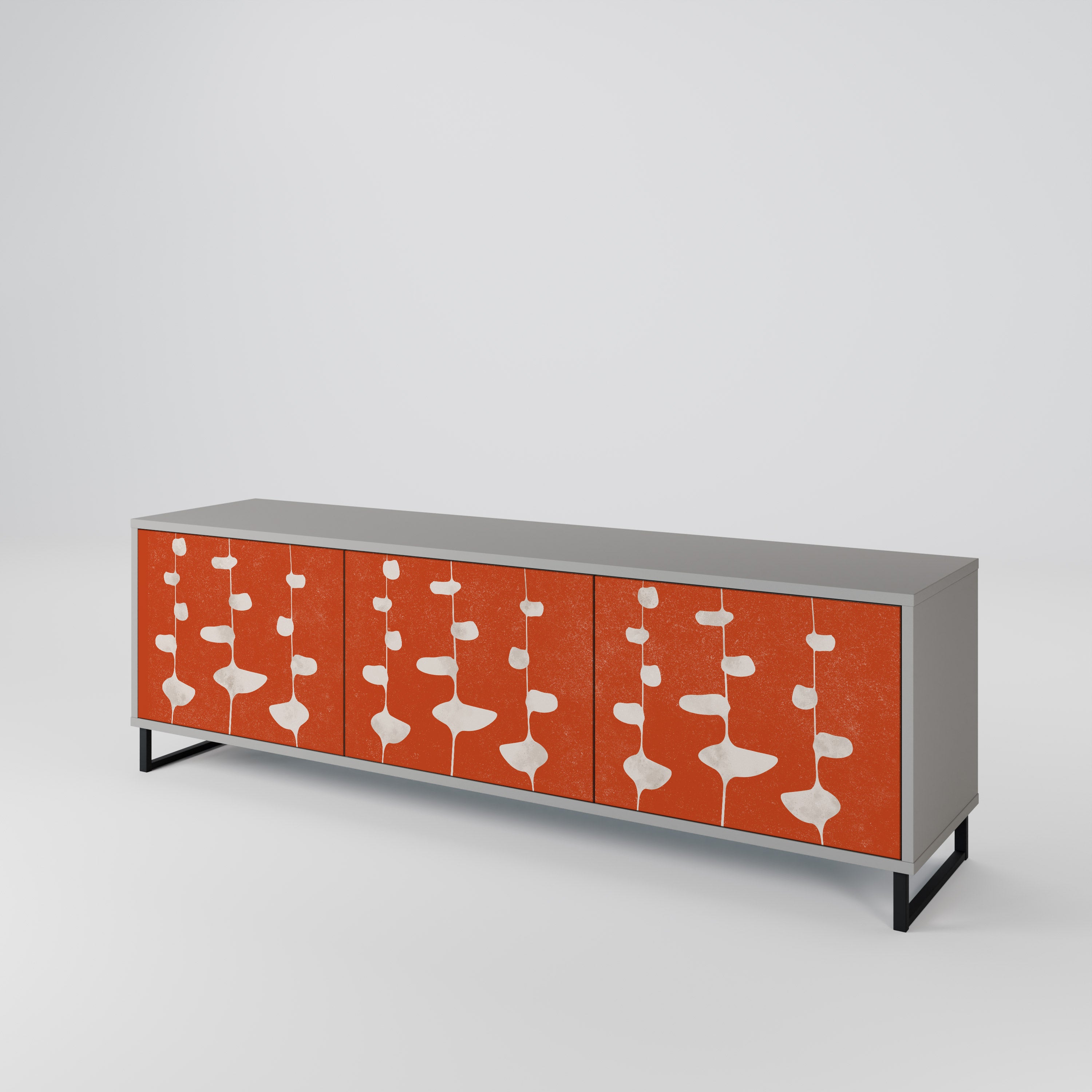 COURAGE MOLD Mueble de TV de 3 Puertas
