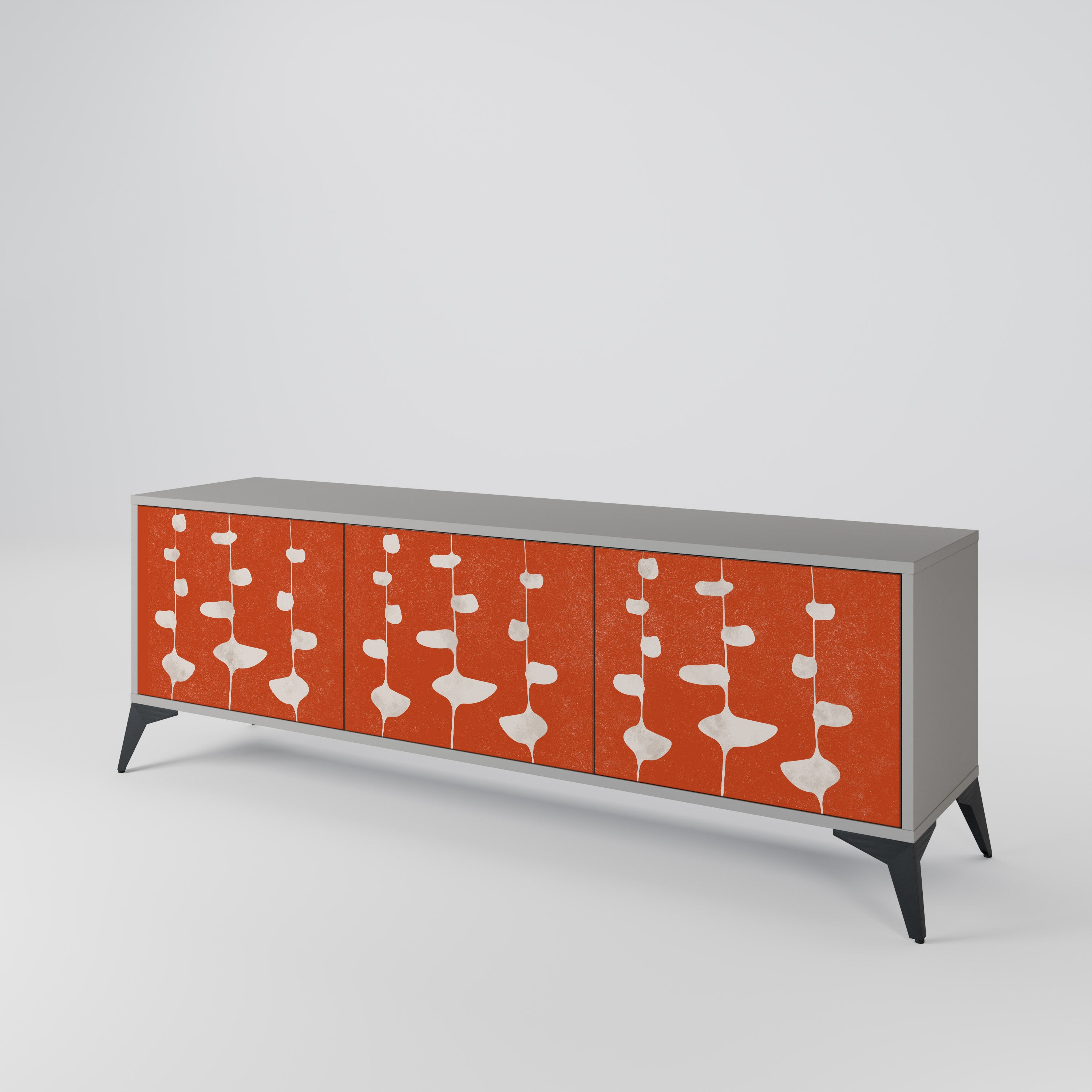 COURAGE MOLD Mueble de TV de 3 Puertas