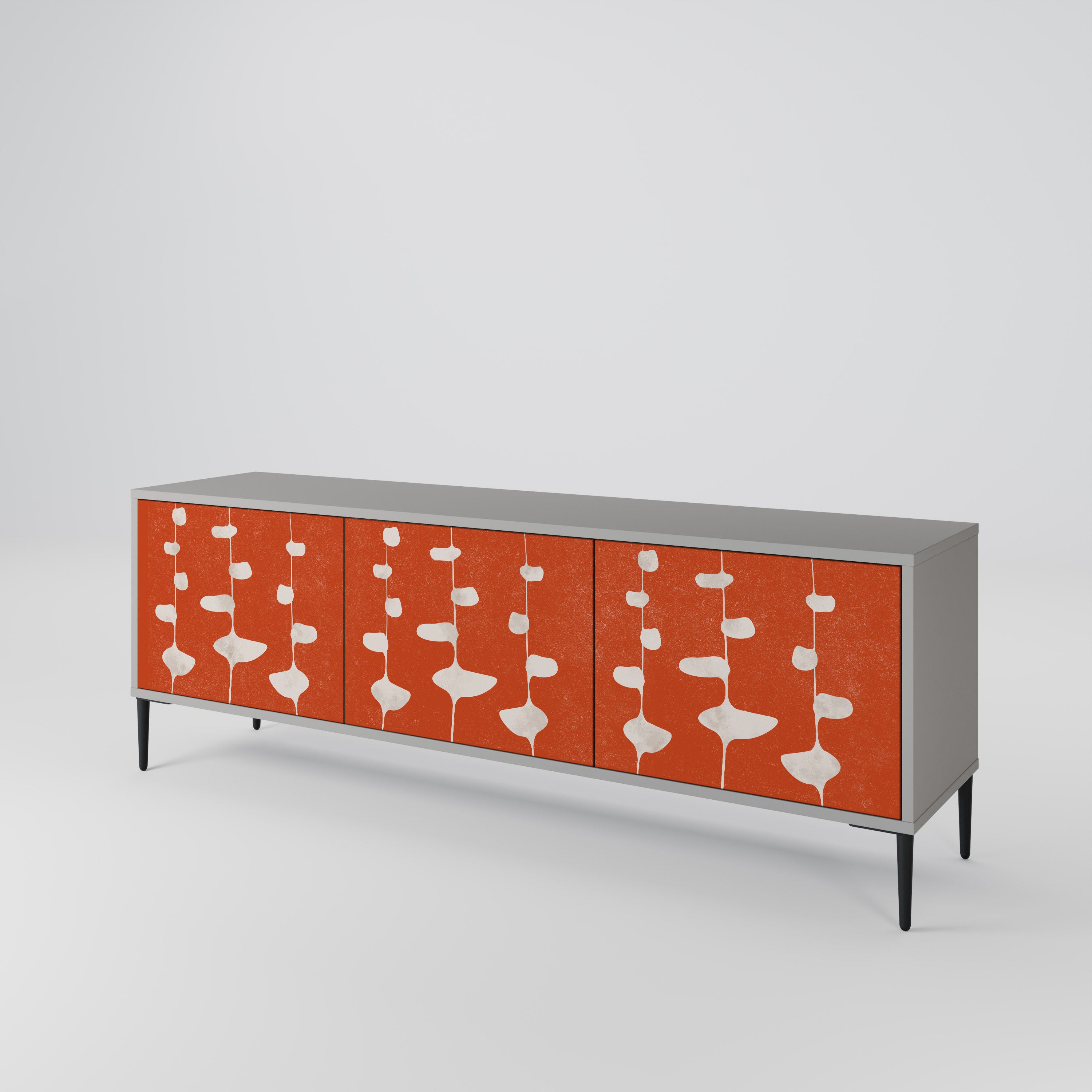 COURAGE MOLD Mueble de TV de 3 Puertas