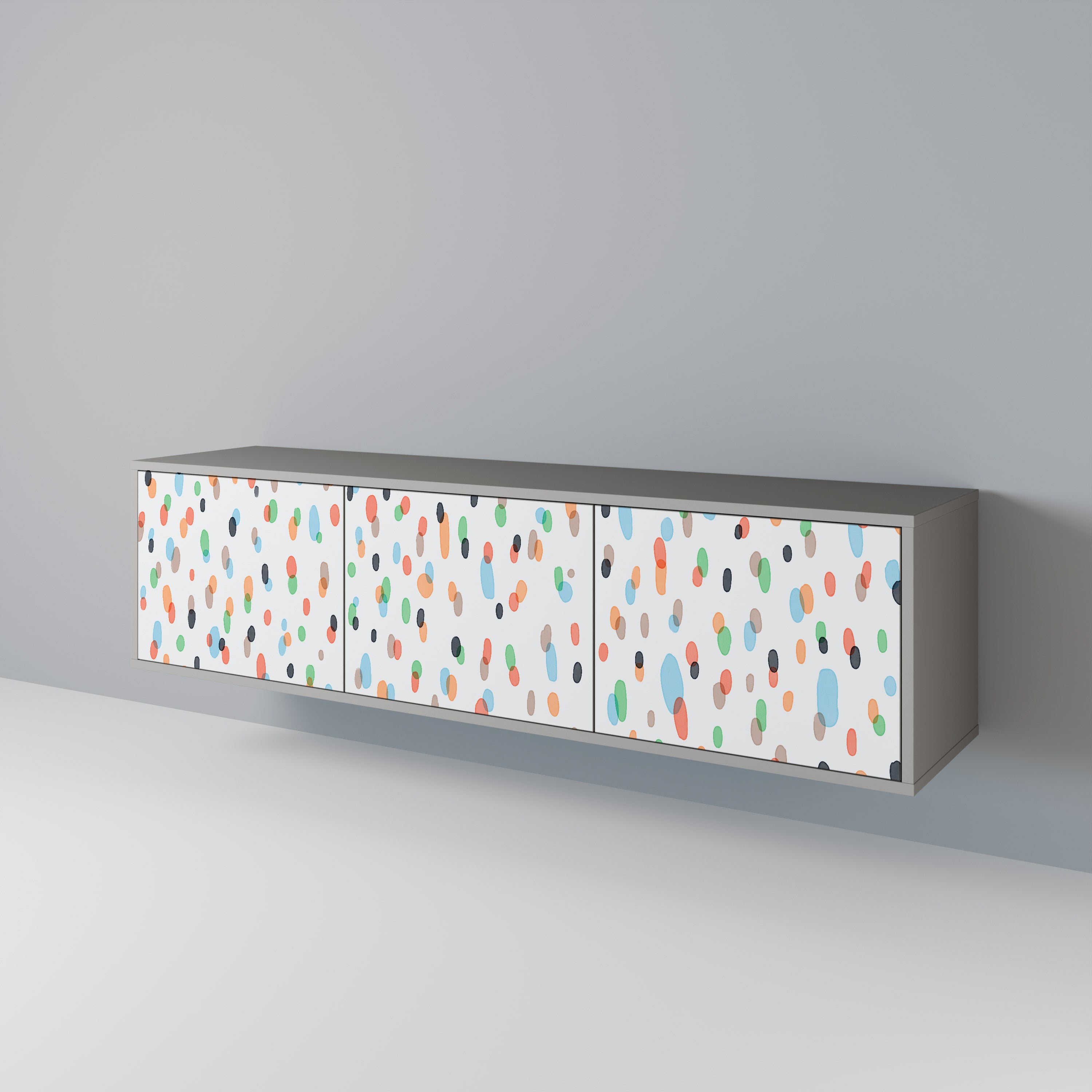 ENERGETIC SPOTS 3-Door TV Cabinet