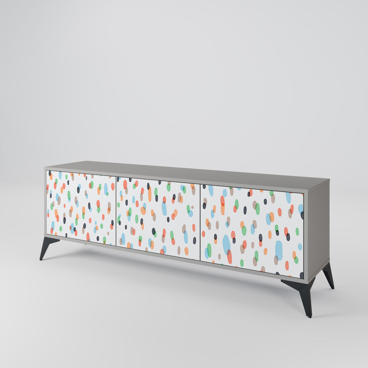 ENERGETIC SPOTS Mueble de TV de 3 Puertas