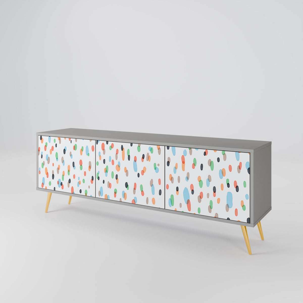 ENERGETIC SPOTS Mueble de TV de 3 Puertas