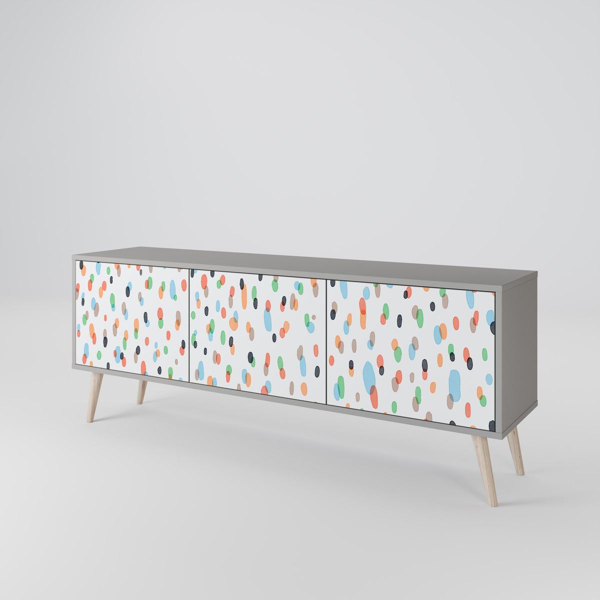 ENERGETIC SPOTS Mueble de TV de 3 Puertas