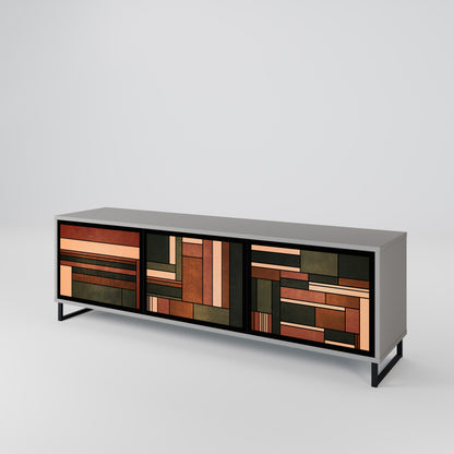 FIGURES OF NATURE Mueble de TV de 3 Puertas