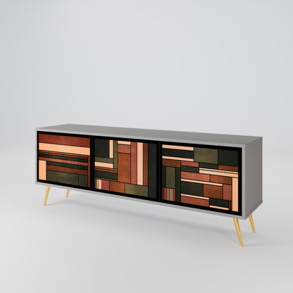 FIGURES OF NATURE Mueble de TV de 3 Puertas