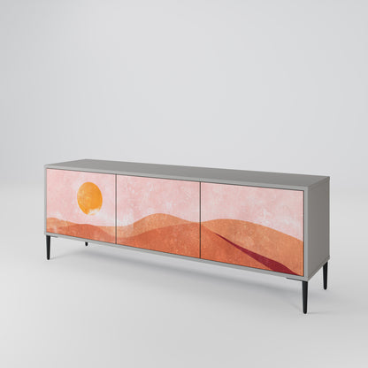 LUMINOUS SUNLIGHT Mueble de TV de 3 Puertas