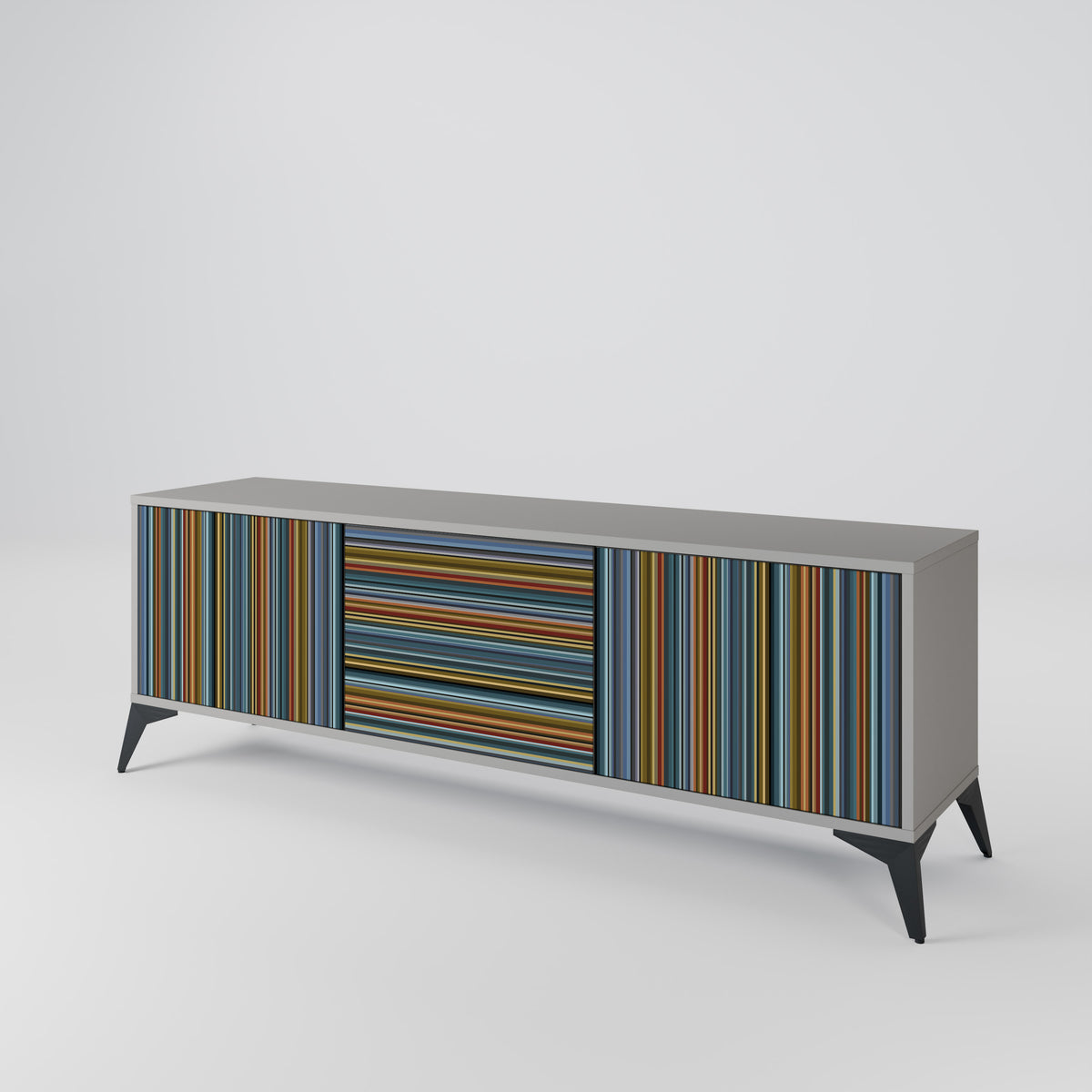 LINEOUT SPECTRUM Mueble de TV de 3 Puertas