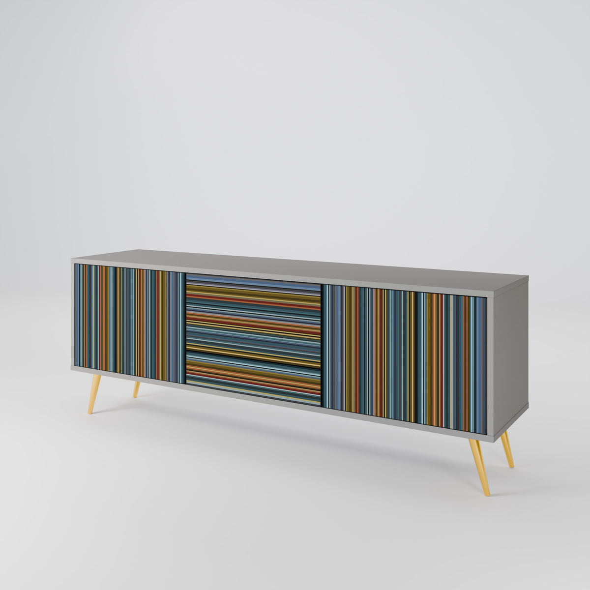LINEOUT SPECTRUM Mueble de TV de 3 Puertas