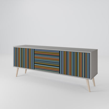 LINEOUT SPECTRUM Mueble de TV de 3 Puertas