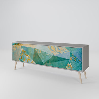SPECTRUM SPLENDOR Mueble de TV de 3 Puertas