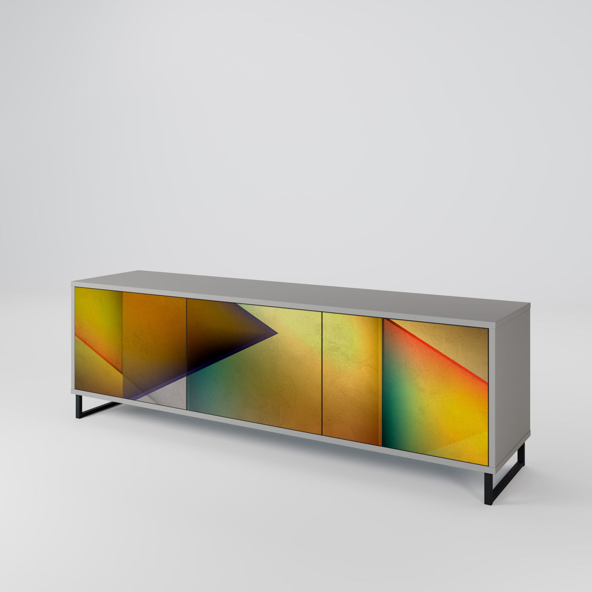 PIERCING SHARPNESS Mueble de TV de 3 Puertas