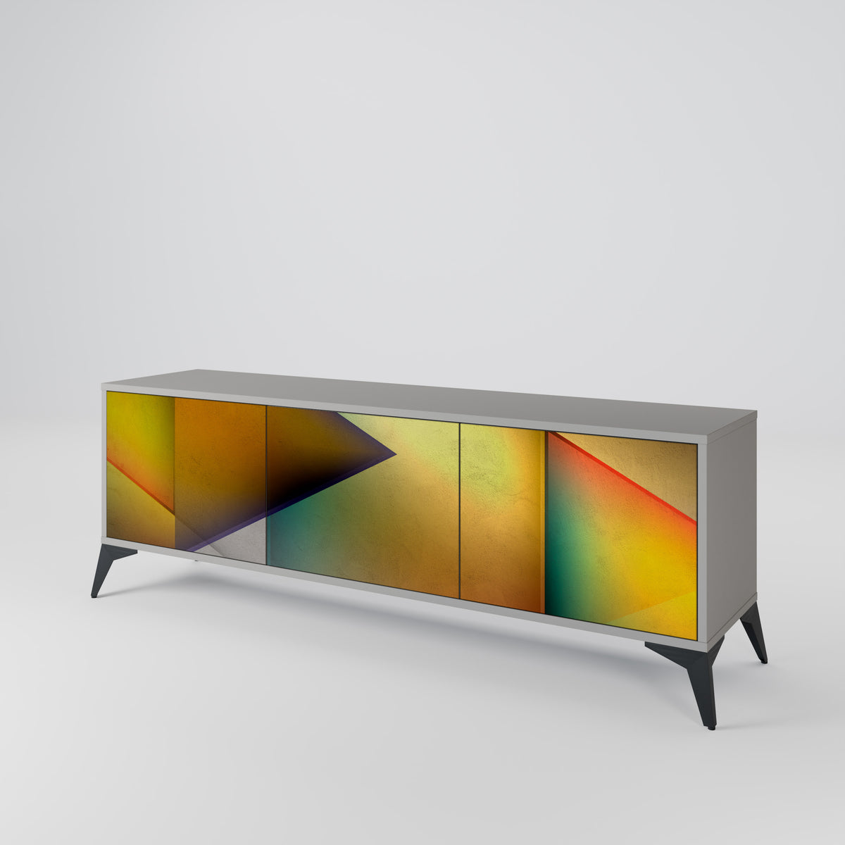 PIERCING SHARPNESS Mueble de TV de 3 Puertas