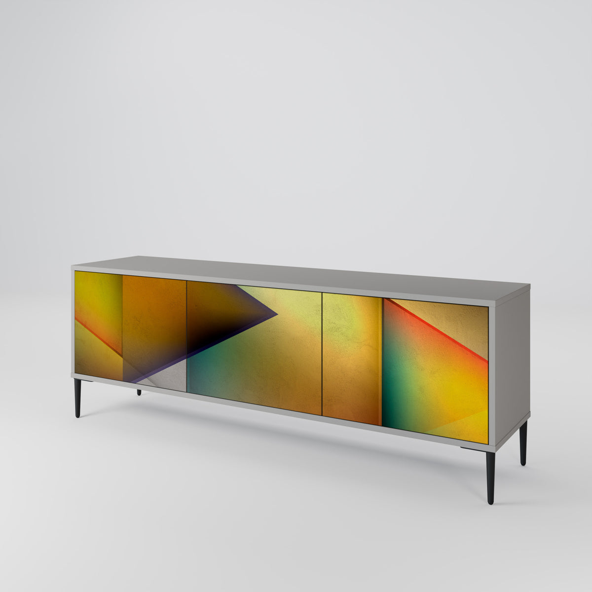 PIERCING SHARPNESS Mueble de TV de 3 Puertas