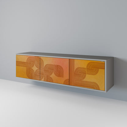 STRENGTHENING RELATION Mueble de TV de 3 Puertas