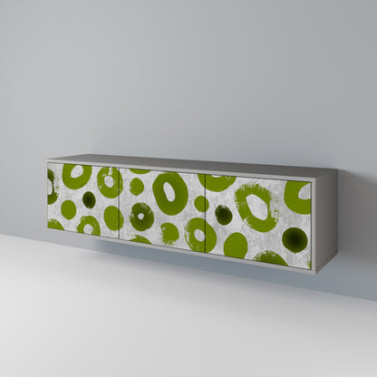GREEN RHAPSODY Mueble de TV de 3 Puertas