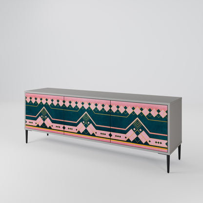 ROYAL COMPOSITION Mueble de TV de 3 Puertas