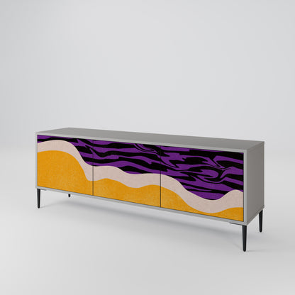 INDEPENDENT BORDER Mueble de TV de 3 Puertas