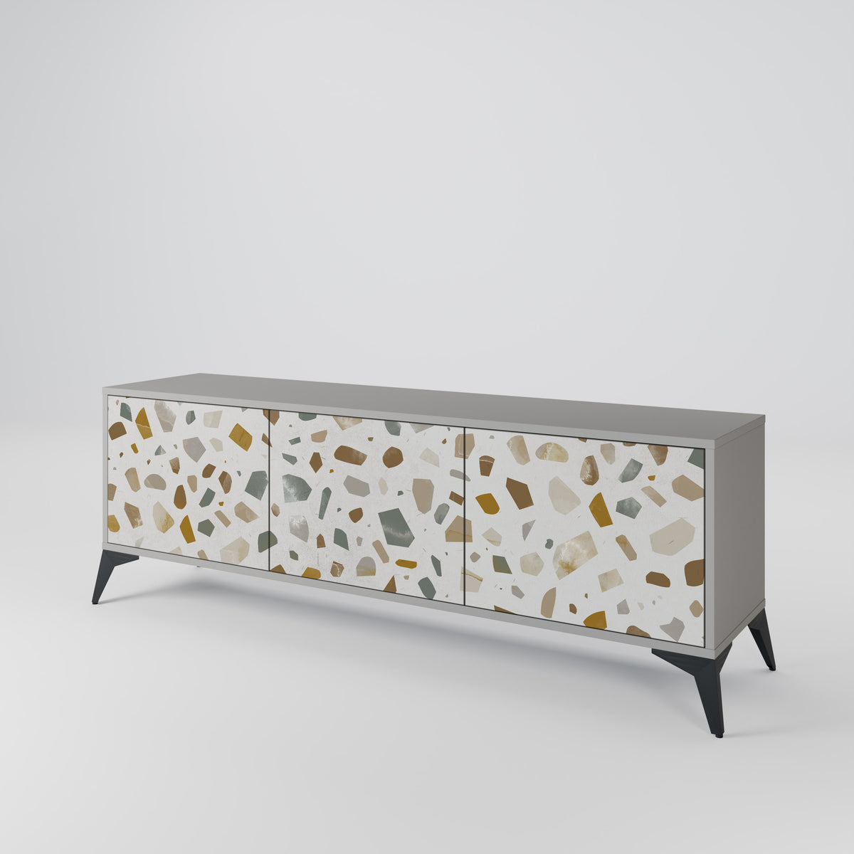 PIECES OF TOMORROW Mueble de TV de 3 Puertas