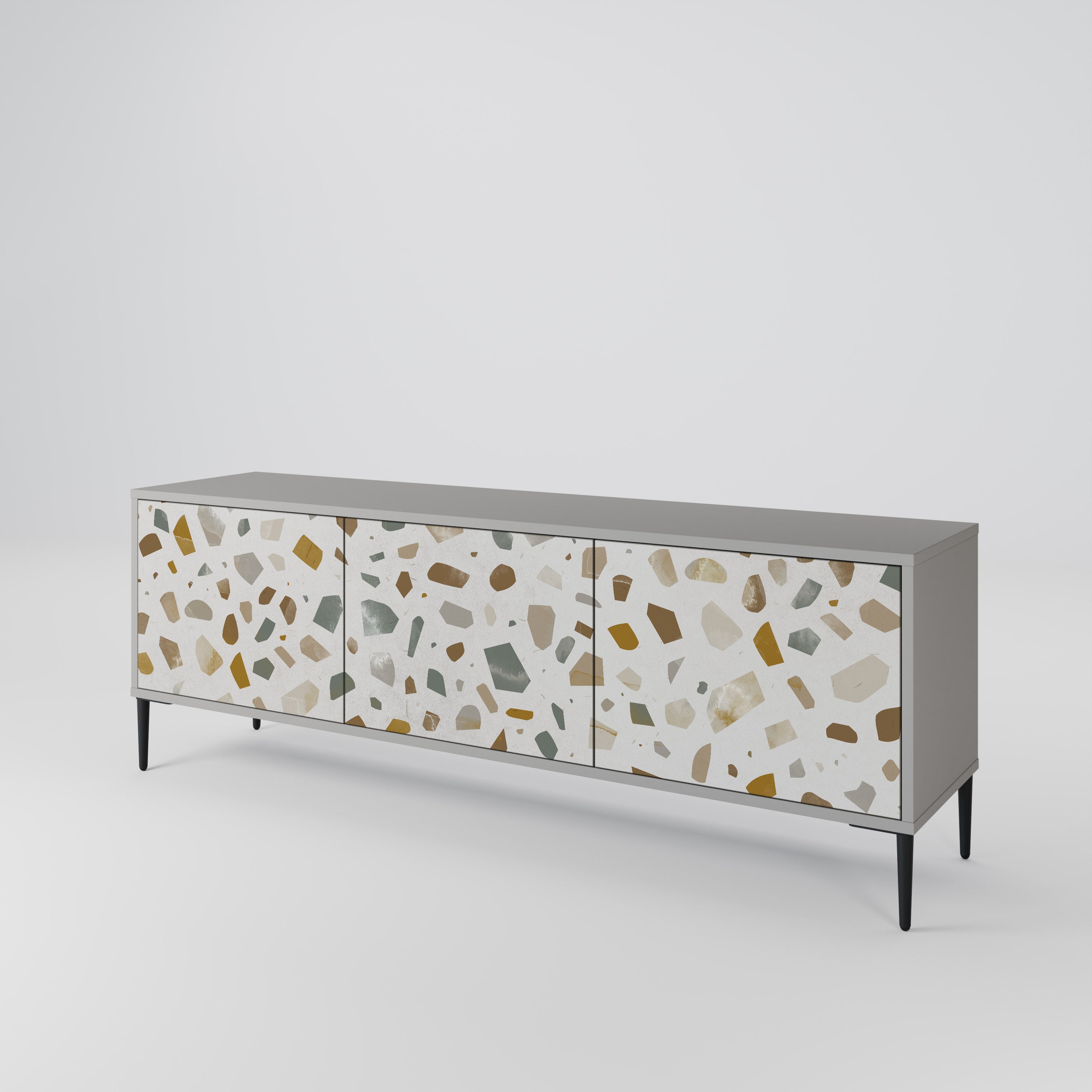 PIECES OF TOMORROW Mueble de TV de 3 Puertas