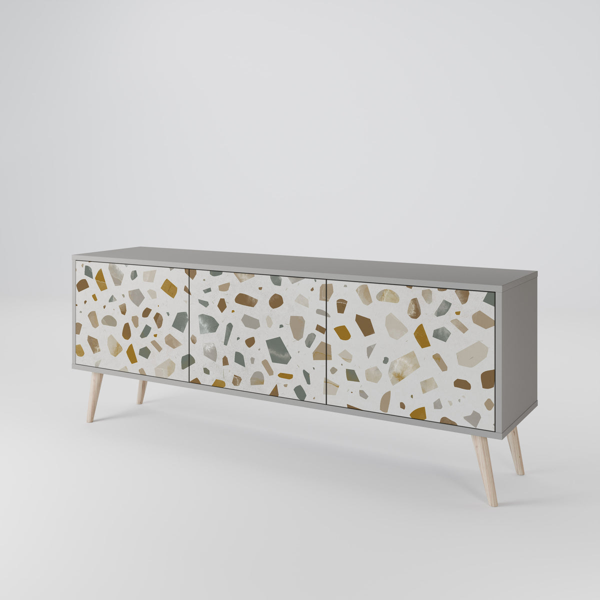 PIECES OF TOMORROW Mueble de TV de 3 Puertas