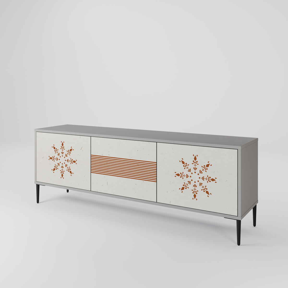 DAILY HARMONY Mueble de TV de 3 Puertas