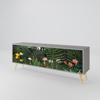 VIRGIN FOREST WITH SUNSET Mueble de TV de 3 Puertas