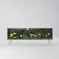 VIRGIN FOREST WITH SUNSET Mueble de TV de 3 Puertas en Acabado Gris