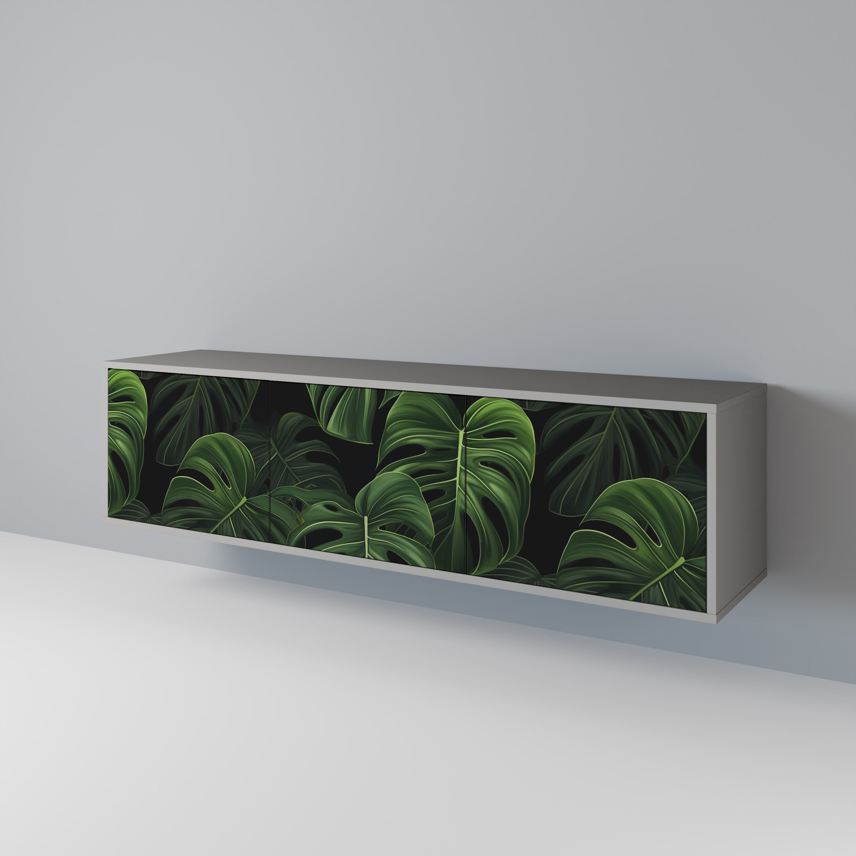 INFINITE MONSTERA Mueble de TV de 3 Puertas