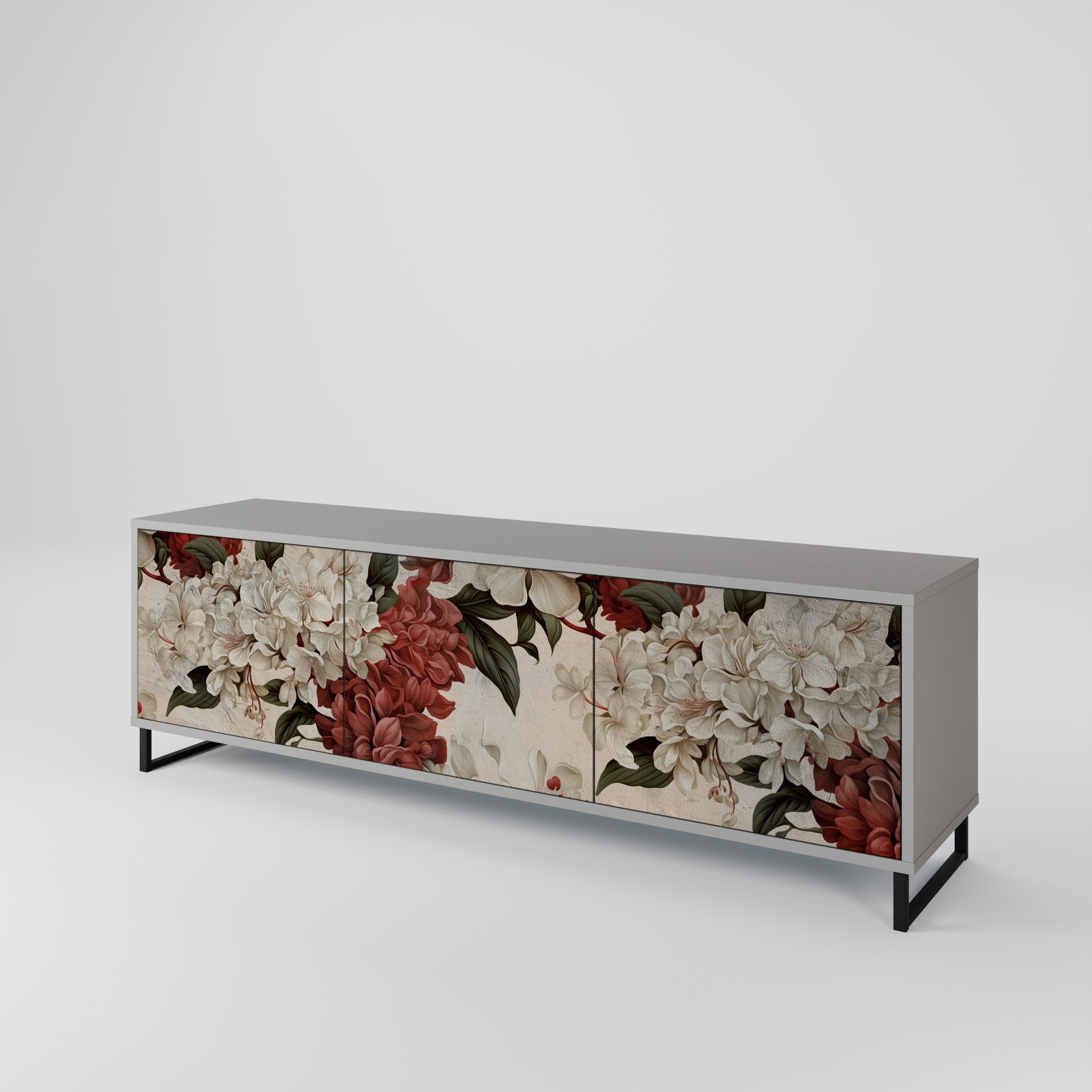 EPHEMERAL DAYS Mueble de TV de 3 Puertas