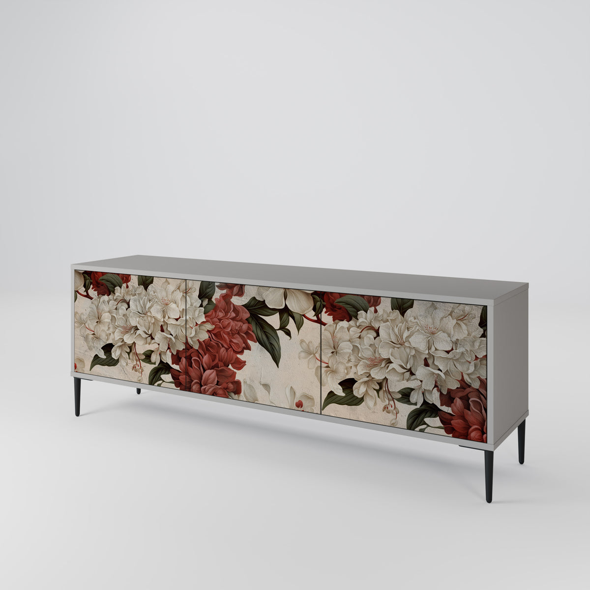 EPHEMERAL DAYS Mueble de TV de 3 Puertas