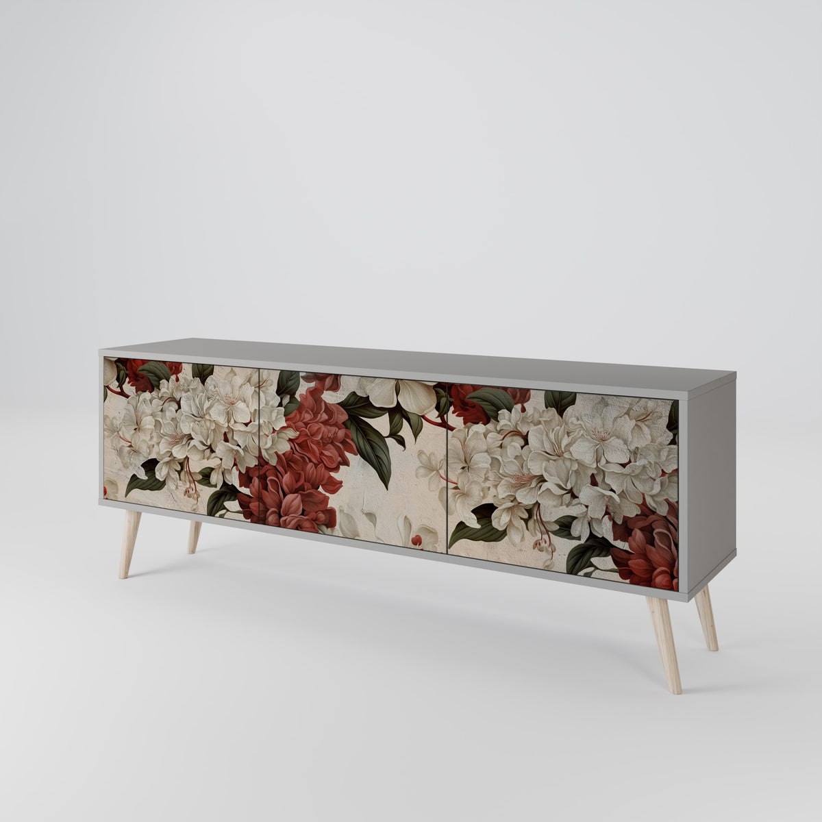 EPHEMERAL DAYS Mueble de TV de 3 Puertas