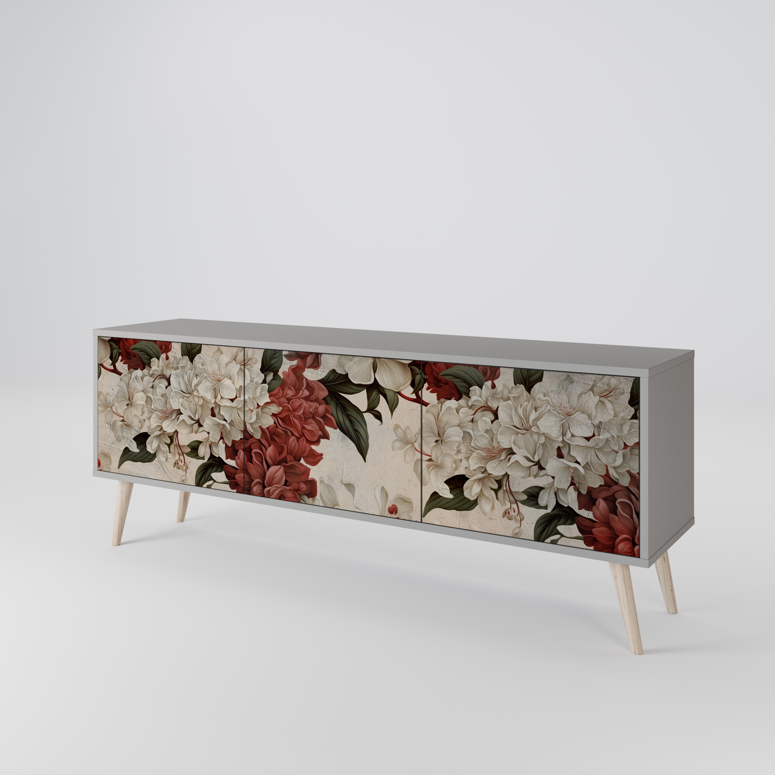 EPHEMERAL DAYS Mueble de TV de 3 Puertas