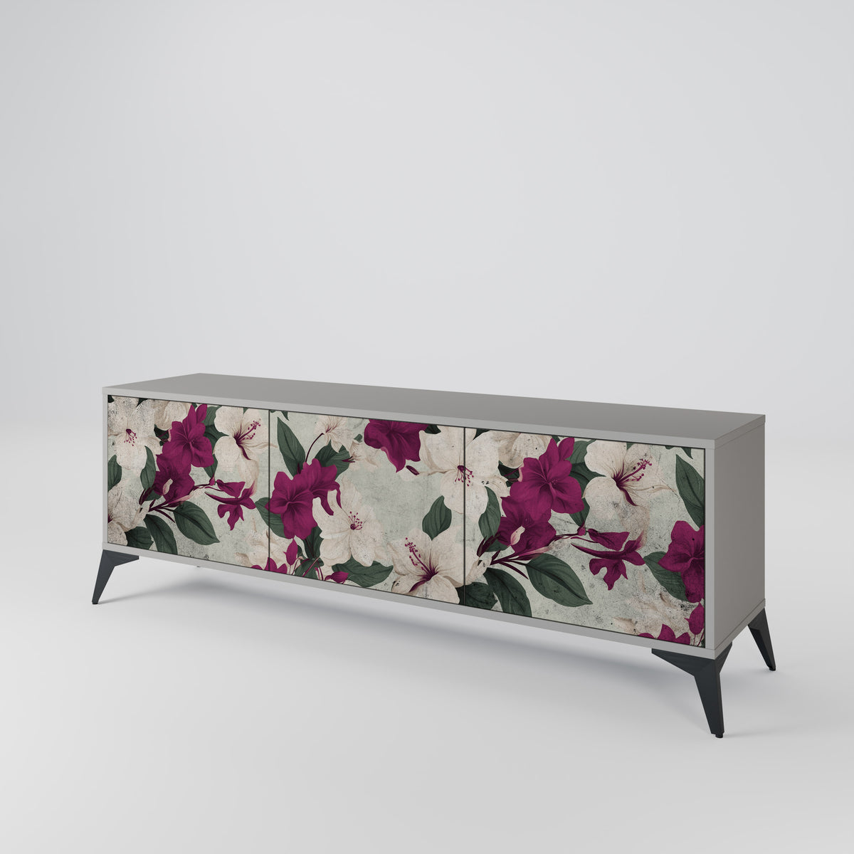 FLOWERET DREAM Mueble de TV de 3 Puertas