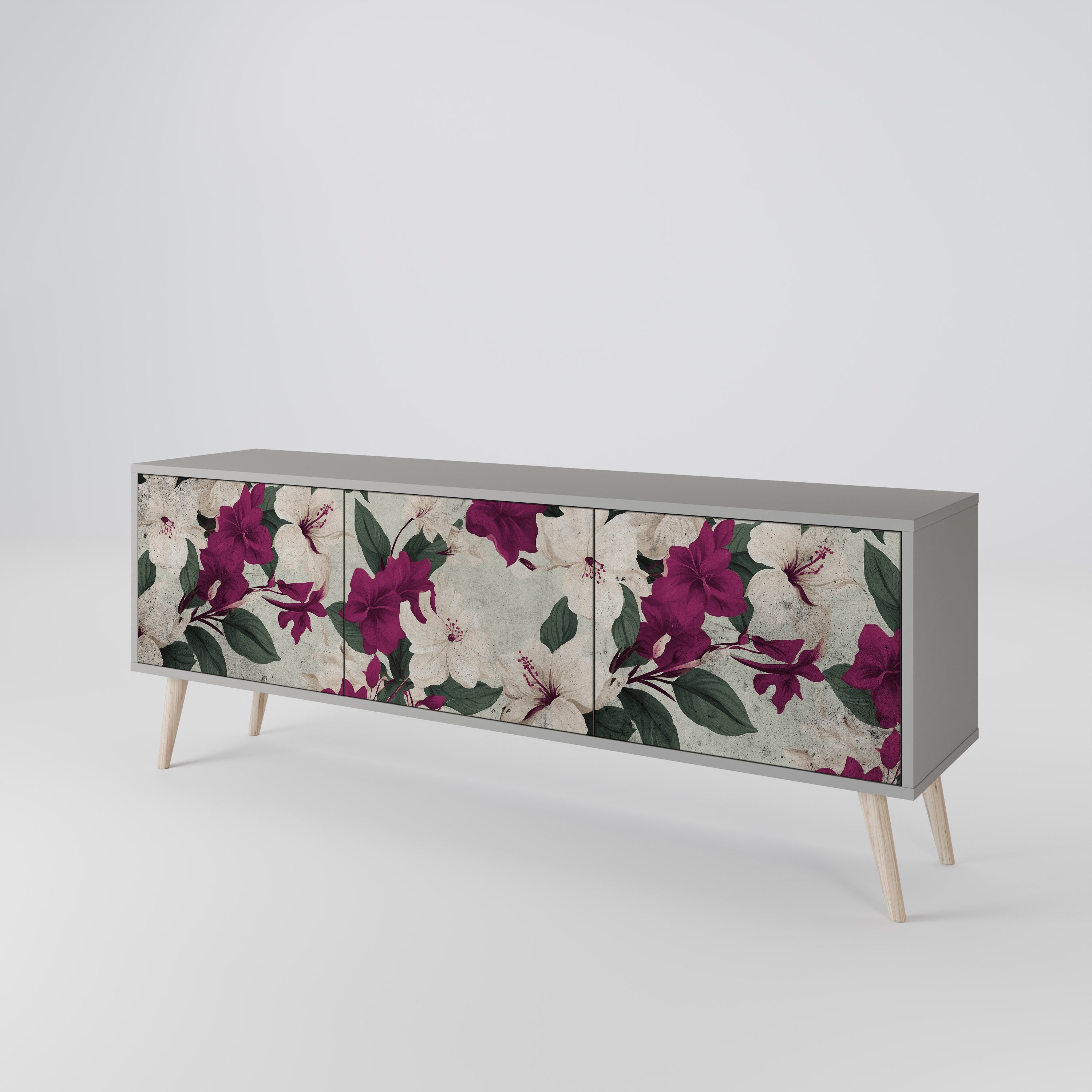 FLOWERET DREAM Mueble de TV de 3 Puertas