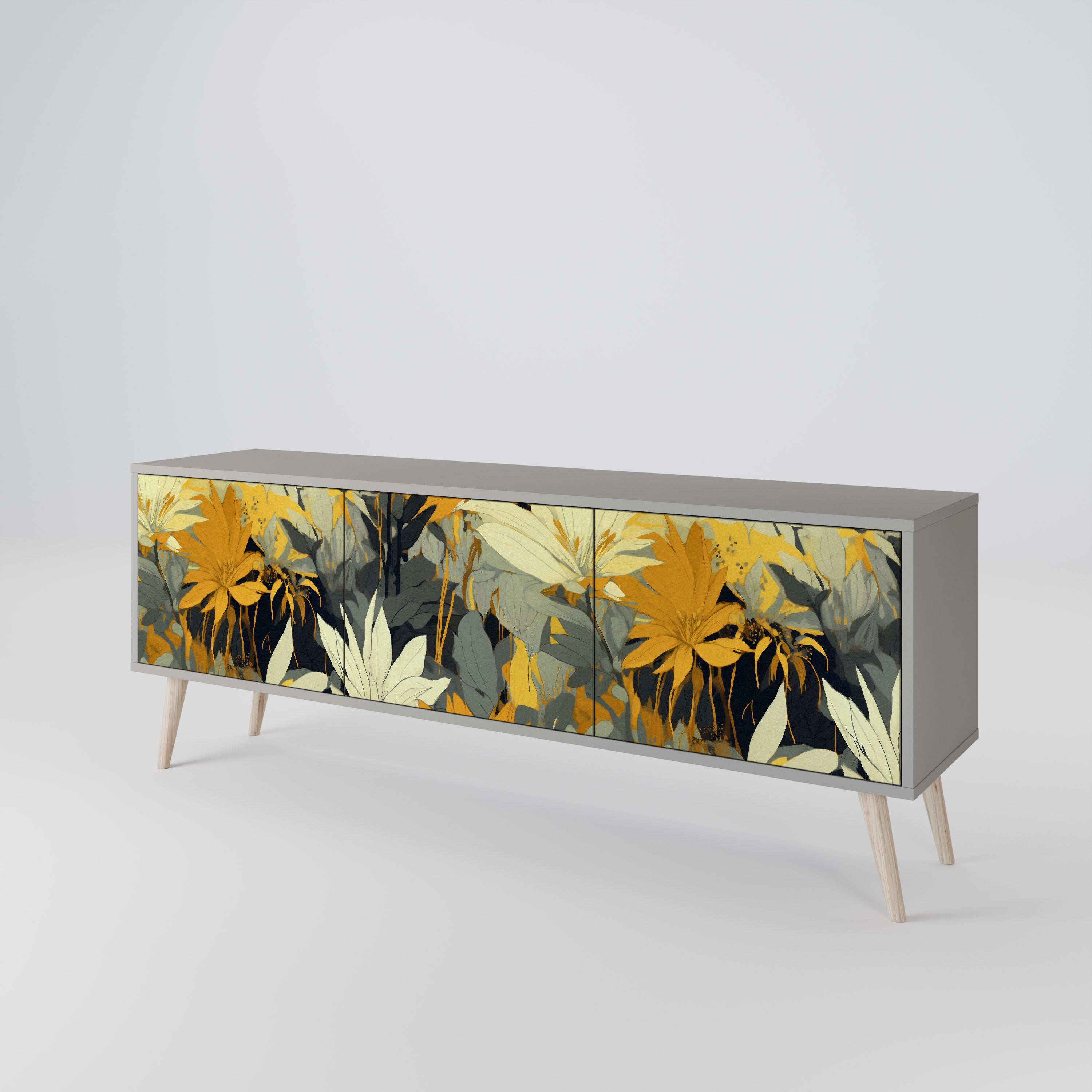 SUNKISSED LILY Mueble de TV de 3 Puertas