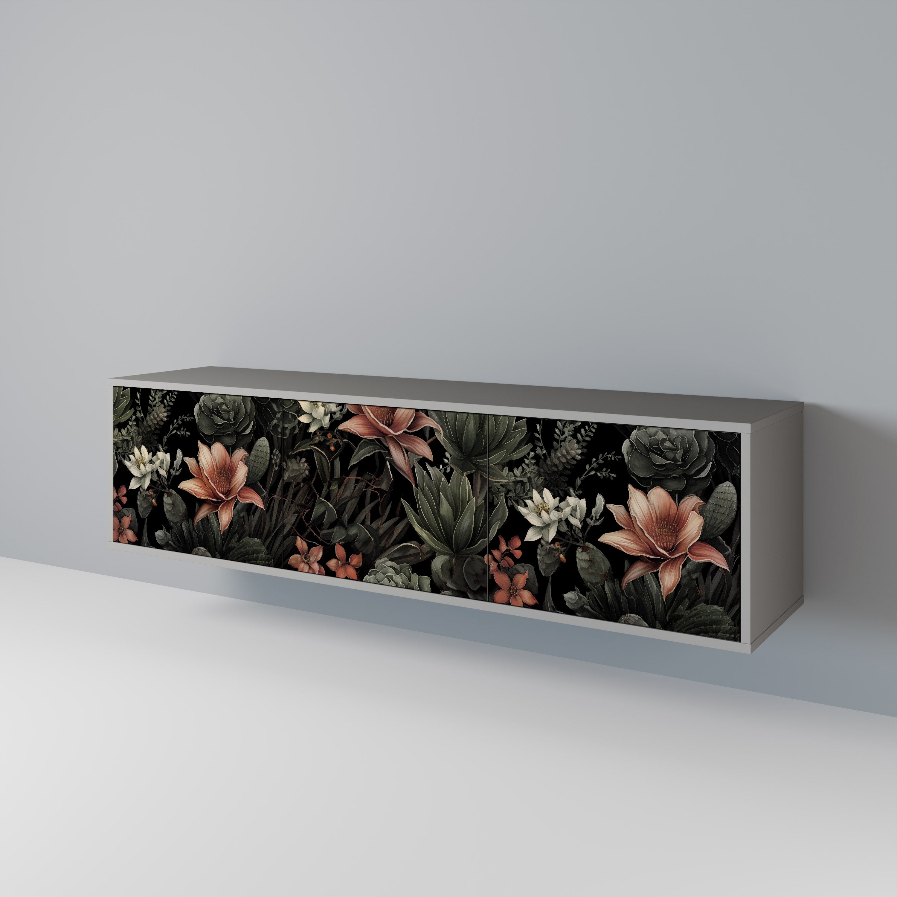 SECRET VERDURE Mueble de TV de 3 Puertas