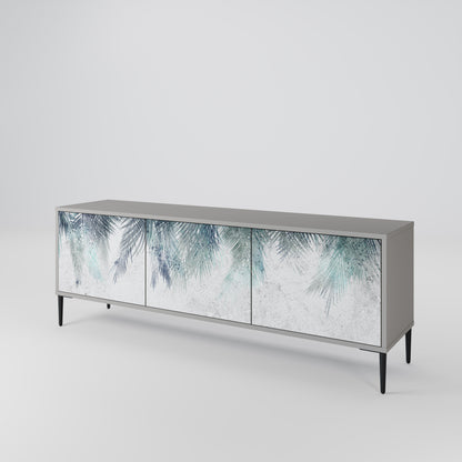PALM VEIL Mueble de TV de 3 Puertas
