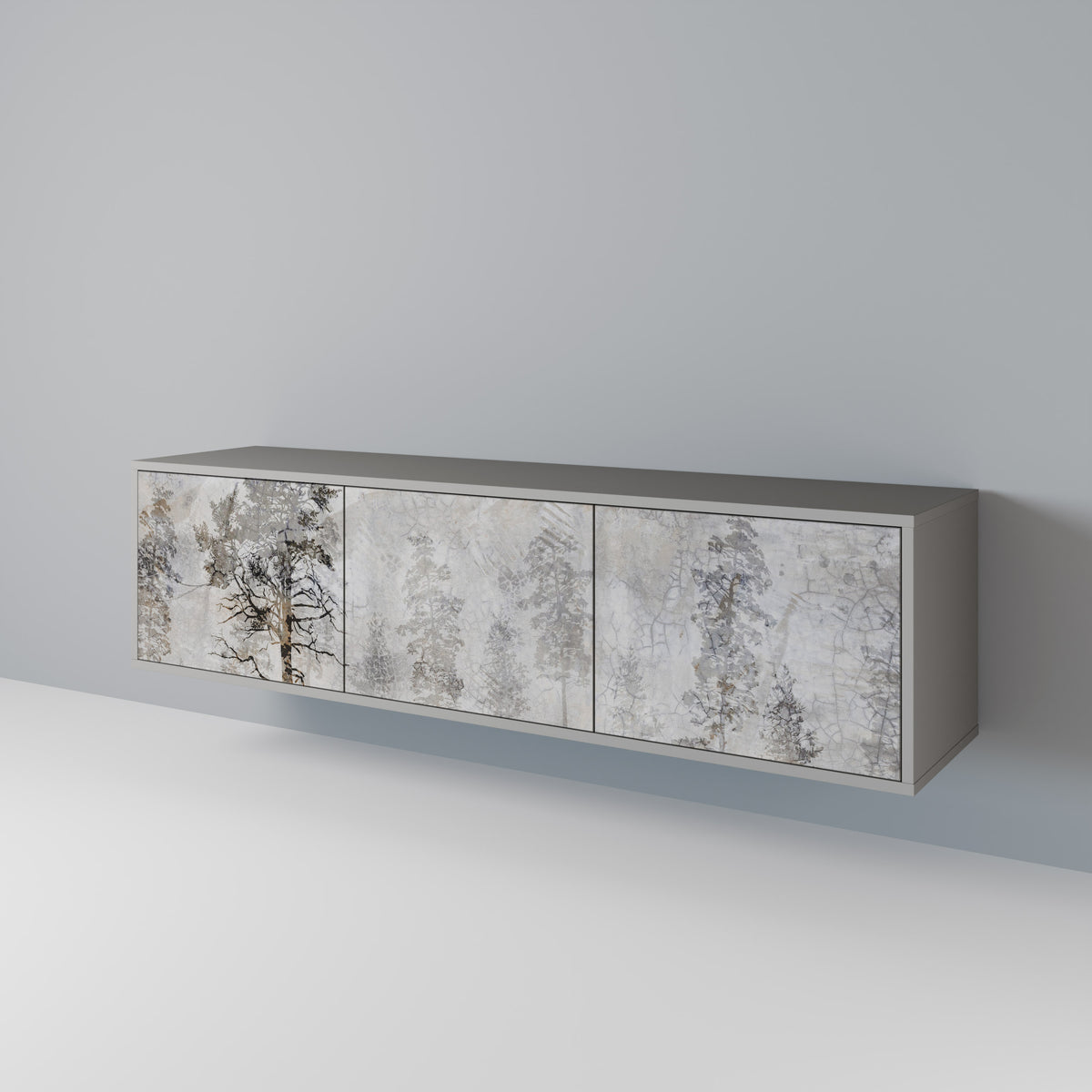 FADE IN THE TREES Mueble de TV de 3 Puertas