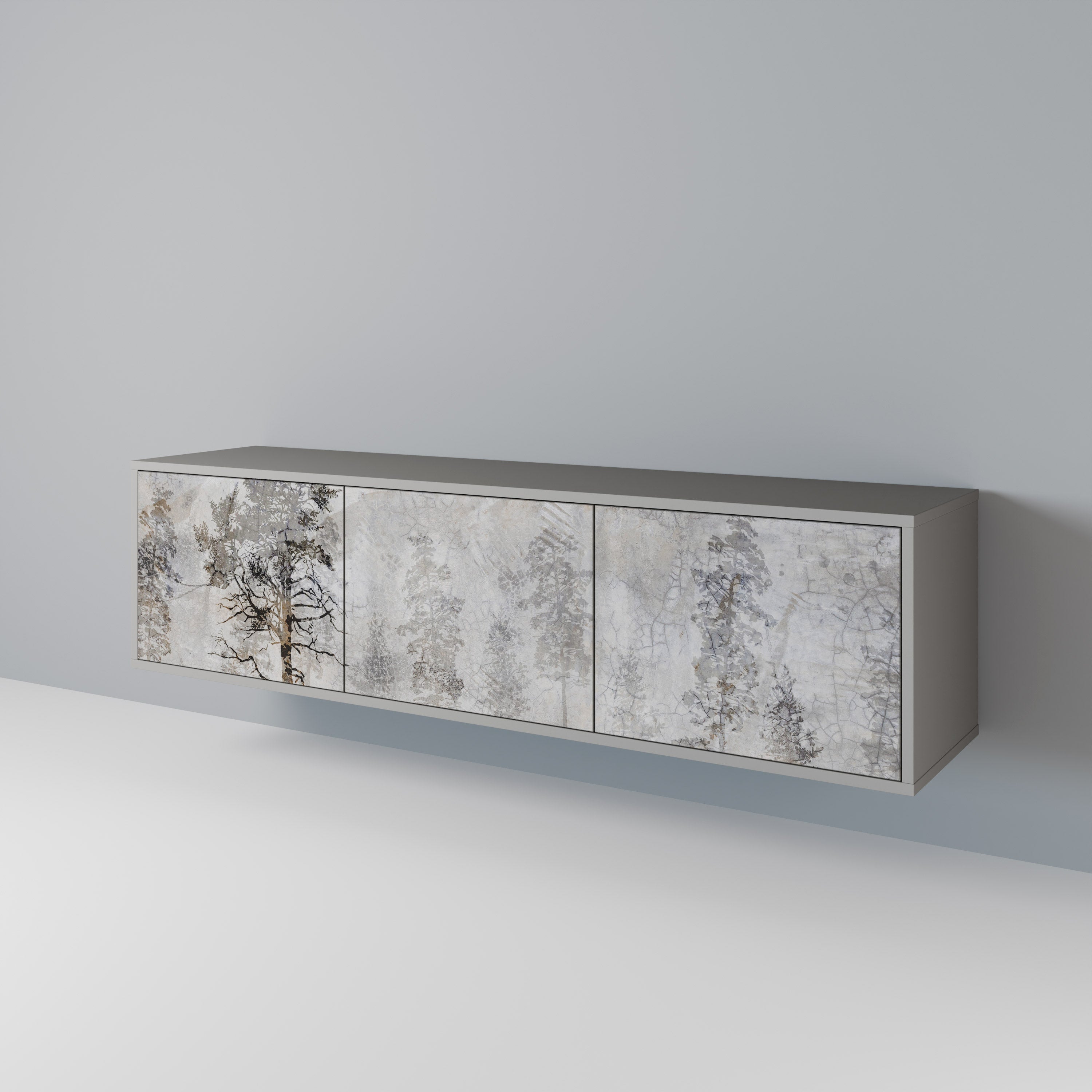 FADE IN THE TREES Mueble de TV de 3 Puertas
