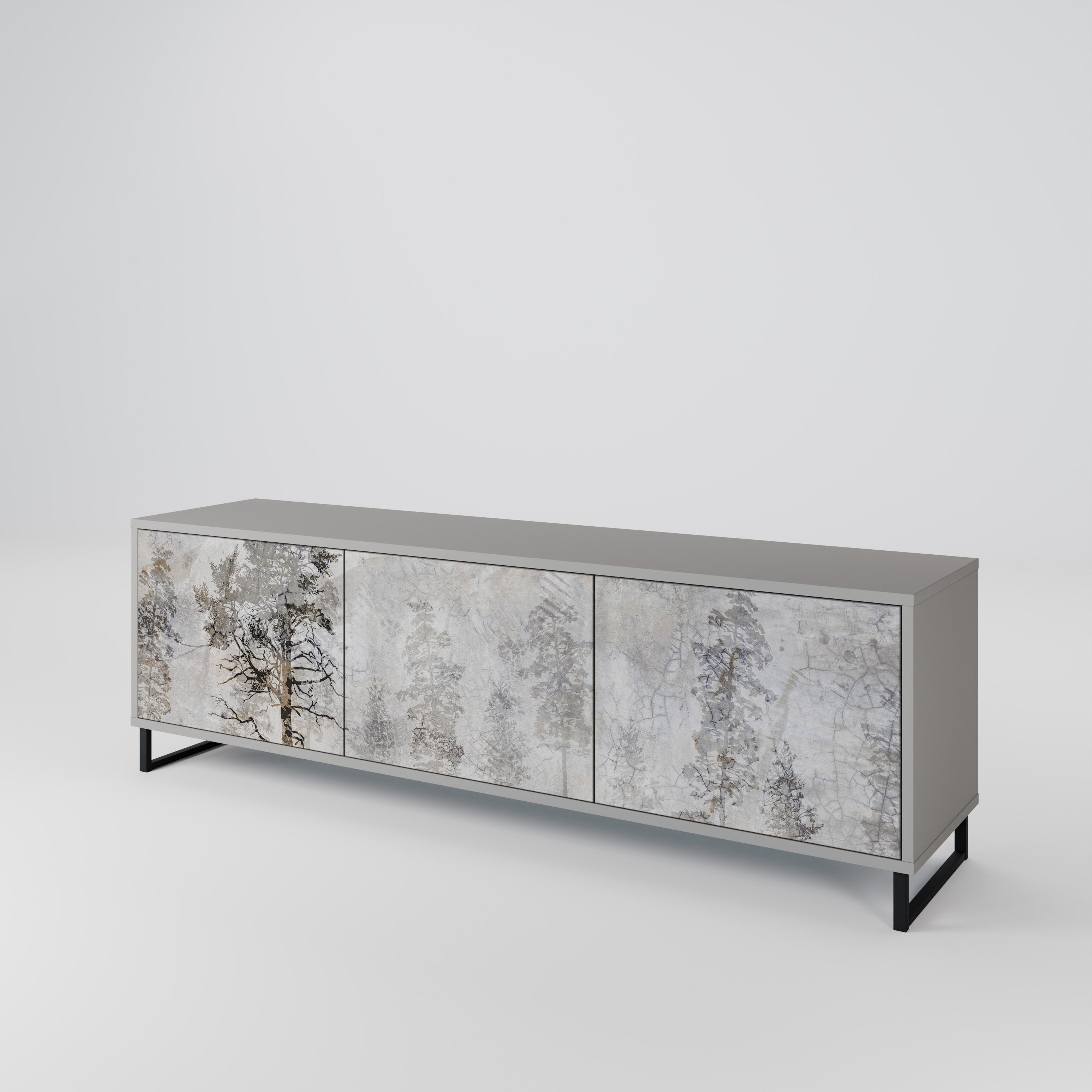 FADE IN THE TREES Mueble de TV de 3 Puertas