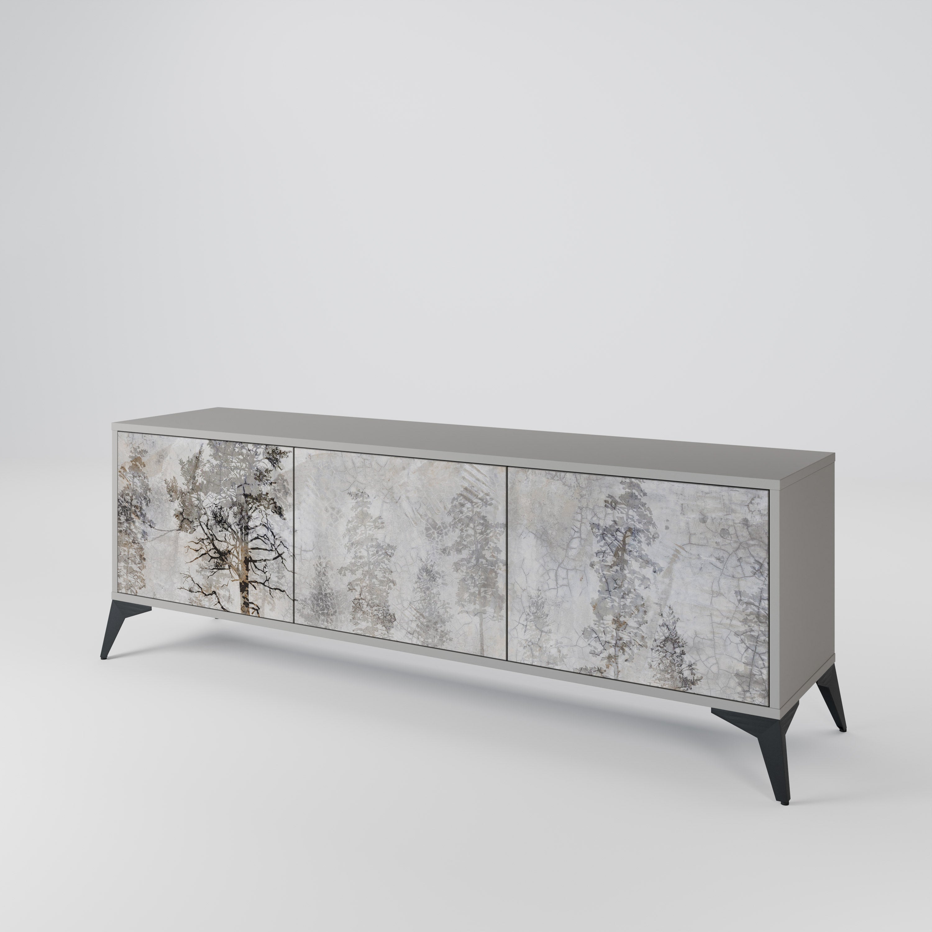 FADE IN THE TREES Mueble de TV de 3 Puertas