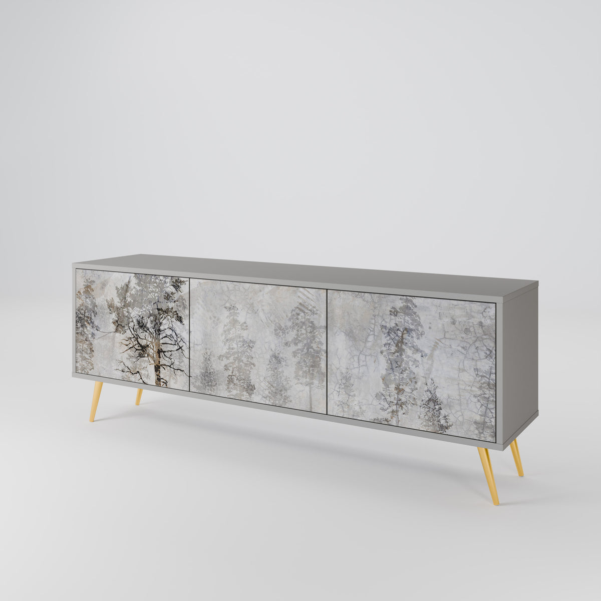 FADE IN THE TREES Mueble de TV de 3 Puertas