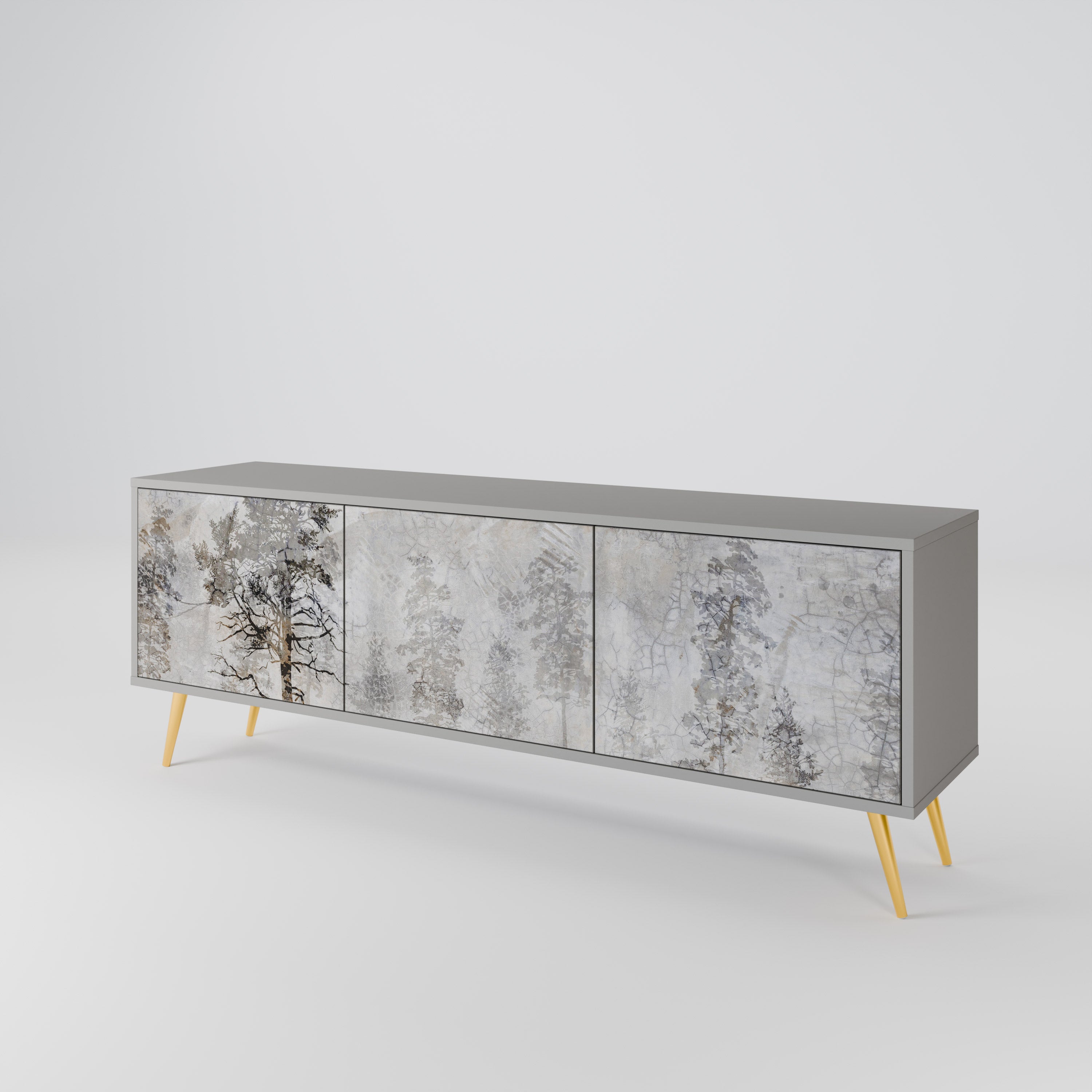 FADE IN THE TREES Mueble de TV de 3 Puertas