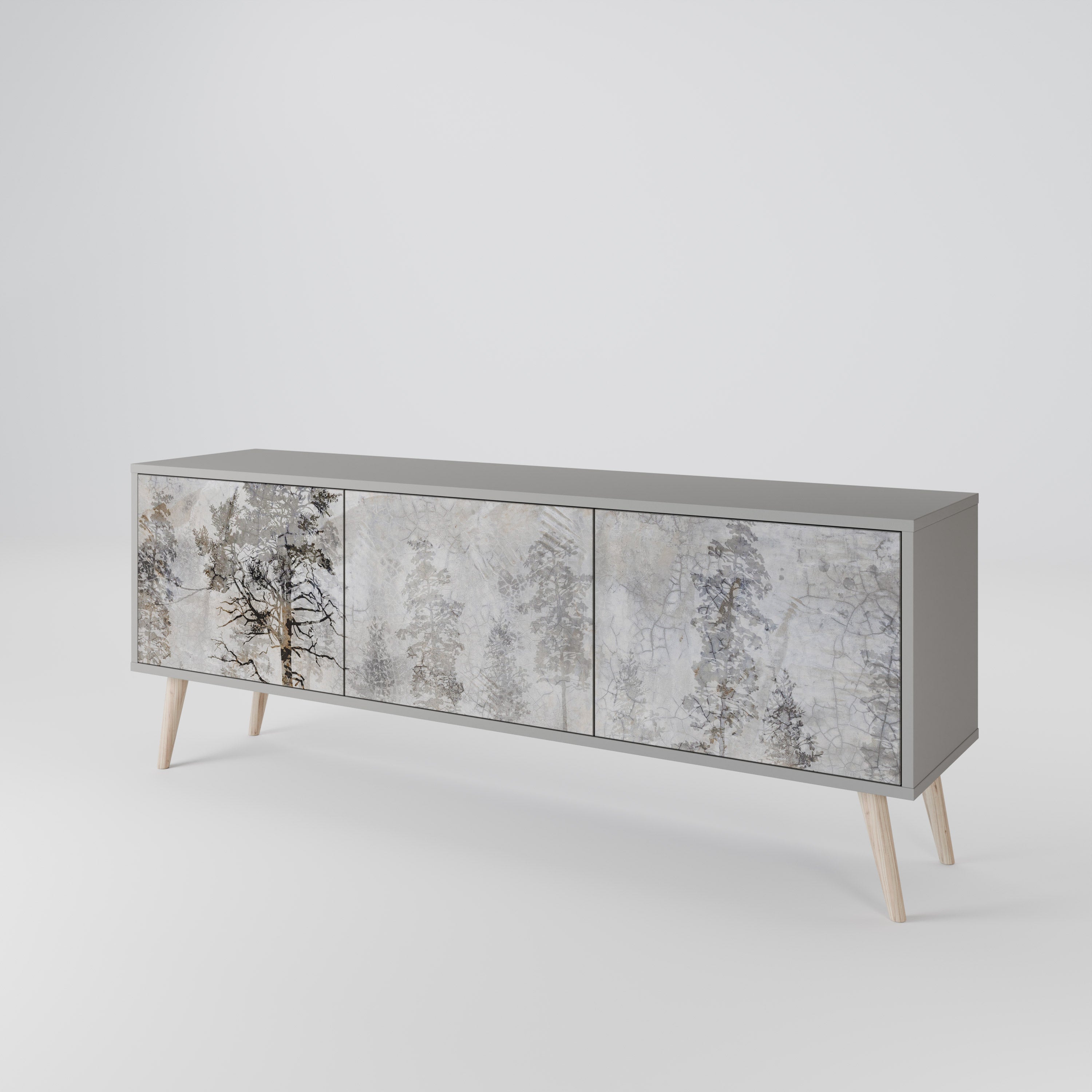 FADE IN THE TREES Mueble de TV de 3 Puertas
